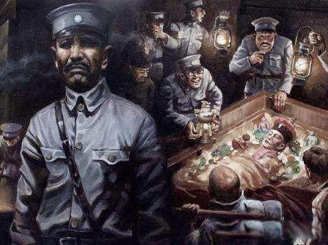 孙殿英东陵盗宝案 盗了慈禧太后和乾隆皇帝的墓地