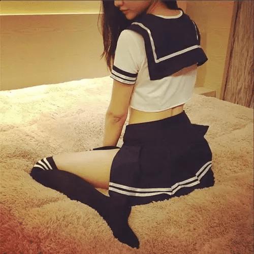 JK水手服，一种绝妙的制服诱惑