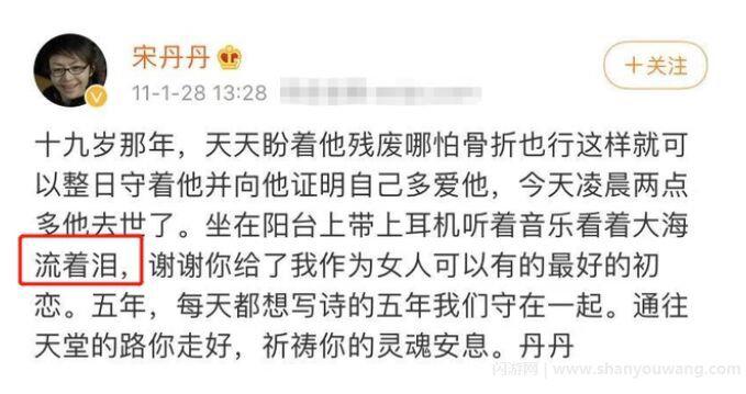 宋丹丹第一任老公叫啥 第一任丈夫是周袁刚文化部部长?
