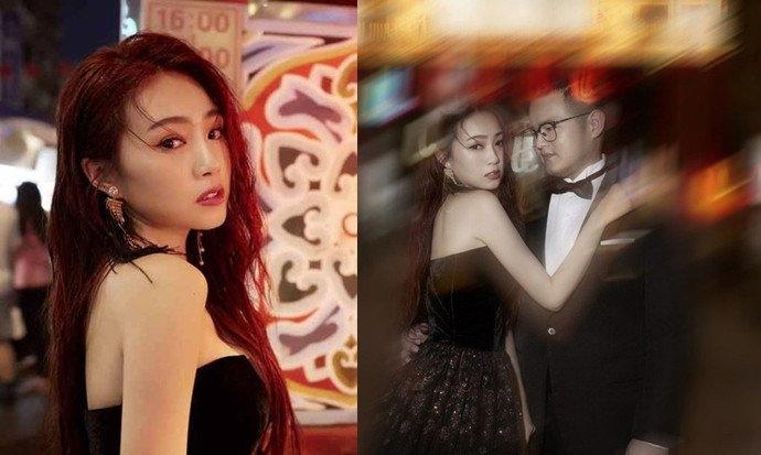 黑涩会美眉丫头终于结婚了！首次曝光婚纱照奢华美艳