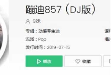 857什么意思 857857蹦迪歌曲叫什么