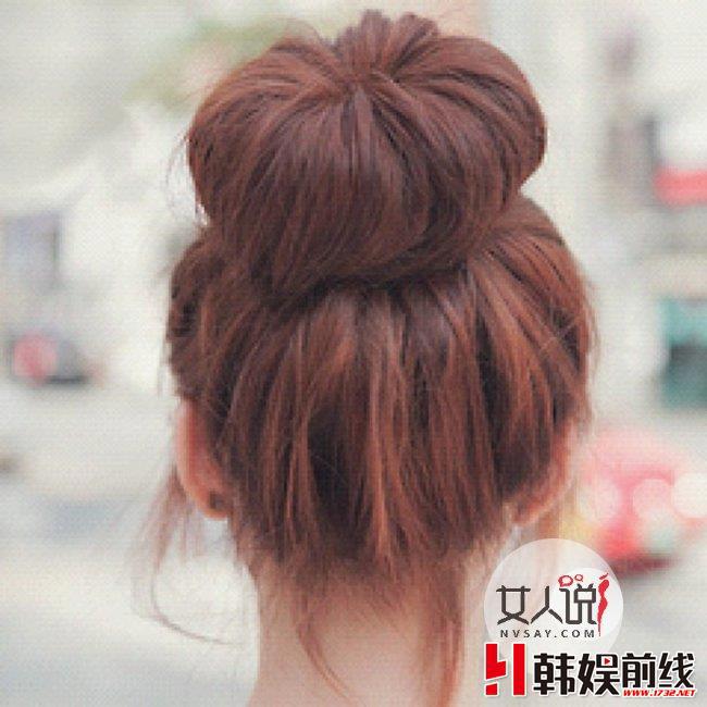 包包头扎发步骤图解 清爽减龄发型夏日必备