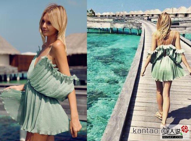 去海边穿什么 4张图片教你穿出清爽时髦感