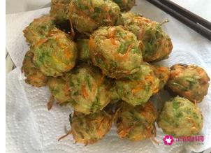 炸萝卜丸子的制作方法