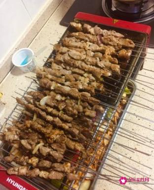 在家做烤肉串的简单做法