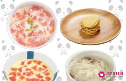 四五岁儿童一周食谱