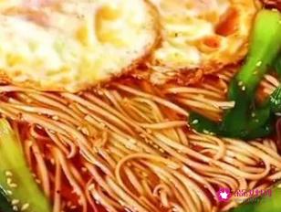 早餐天天吃面条好不好
