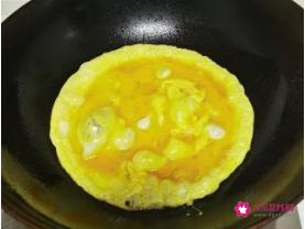 韭黄炒鸡蛋的做法