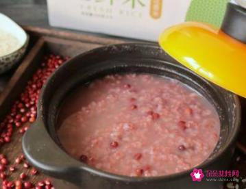 红豆粥的做法