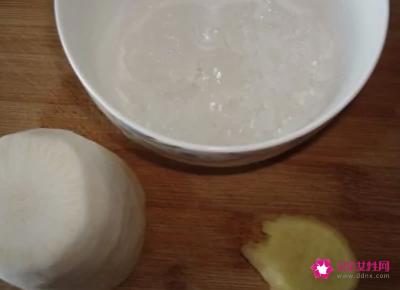 榨白萝卜汁的做法