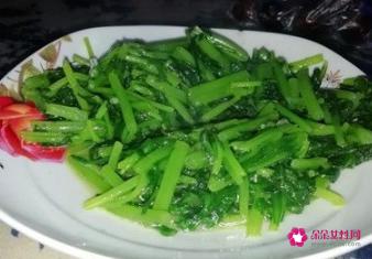 茼蒿菜简单家常做法