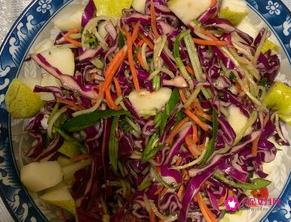 紫甘蓝凉拌做法