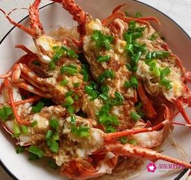 蒜蓉蒸龙虾的做法大全图解
