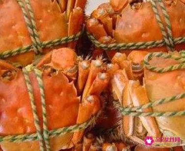 螃蟹相克的食物表