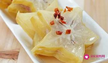 吃杨桃的正确吃法