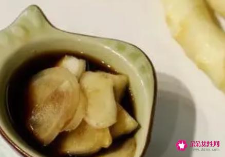 醋泡姜的功效和作用