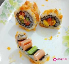 寿司的各种做法图解