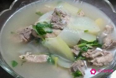 排骨冬瓜汤的功效与作用