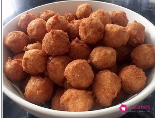 油炸肉丸子的制作方法和配料