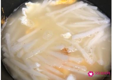白萝卜汤的做法大全