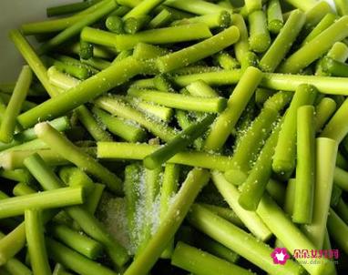 蒜苔的腌制方法 家常 正宗