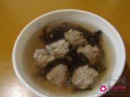 家庭制作猪肉丸子做法