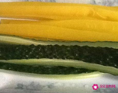 寿司的制作方法