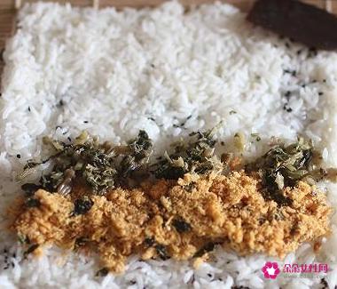 饭团的制作方法和步骤