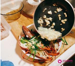 清蒸大龙虾的做法