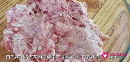 猪肉丸子的做法最正宗的做法