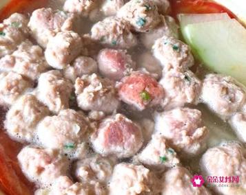 猪肉丸子汤的做法及配方窍门