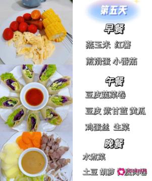 21天减脂餐食谱一日三餐
