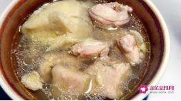 榴莲壳煲鸡汤的做法功效