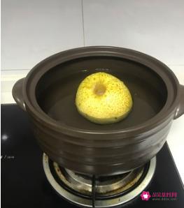 冰糖炖雪梨的正确做法