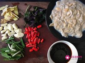 家常河蚌肉的做法
