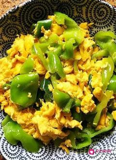 青椒炒鸡蛋做法