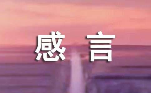 感情感言