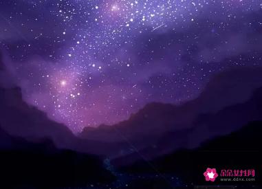 坠入星河的温柔仙句短句