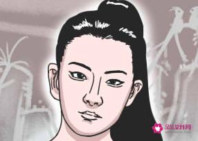 面相清秀的女人