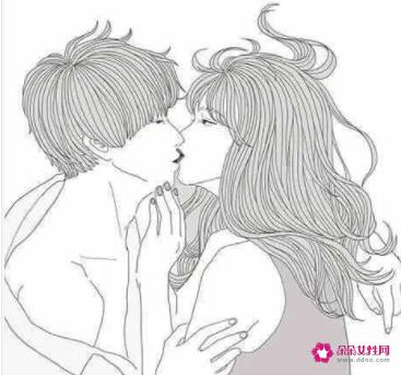 男人亲吻女人的嘴唇代表什么意思