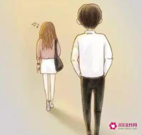 男人放弃你的表现