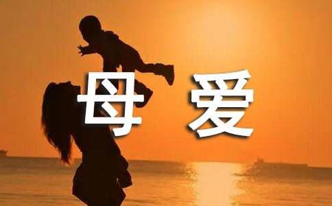 关于母爱的名言大全