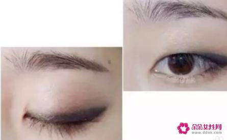 单眼皮怎么画眼线步骤