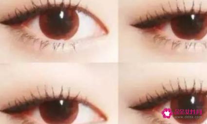 单眼皮怎么画眼线步骤