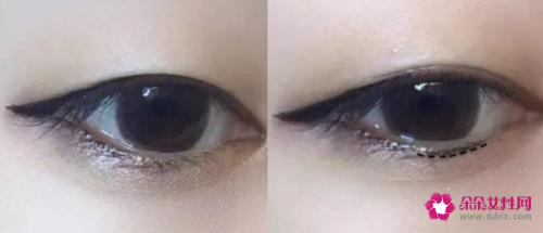 单眼皮怎么画眼线步骤