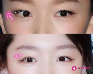 单眼皮怎么画眼线步骤