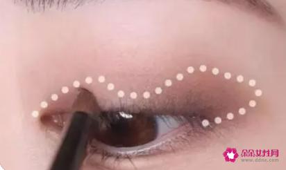 单眼皮怎么画眼线步骤