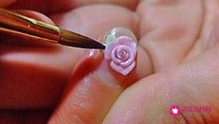 美甲雕花教程