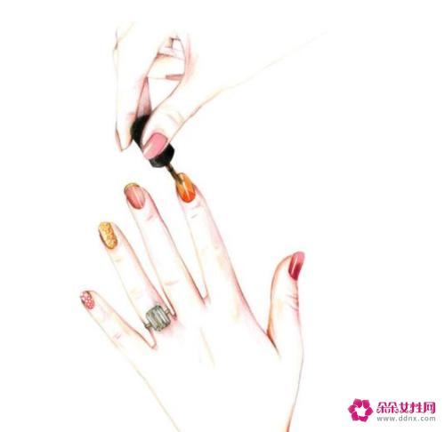 精致美丽的指甲让你爱不完