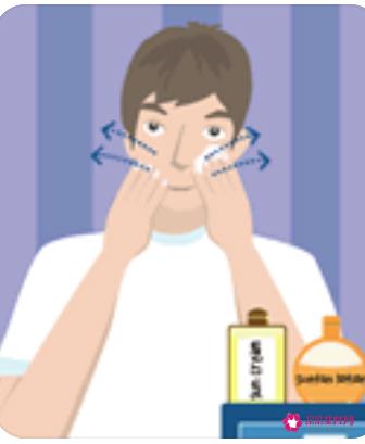 男生脸部的保养正确步骤